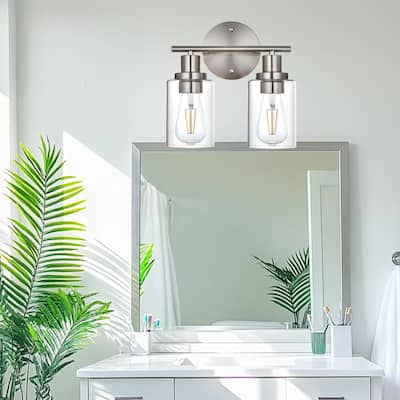 2-Light Bathroom Light Fixtures