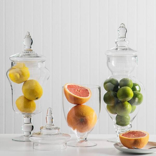 Shop Palais Apothecary Jars Set Of 3 Wedding Candy Buffet