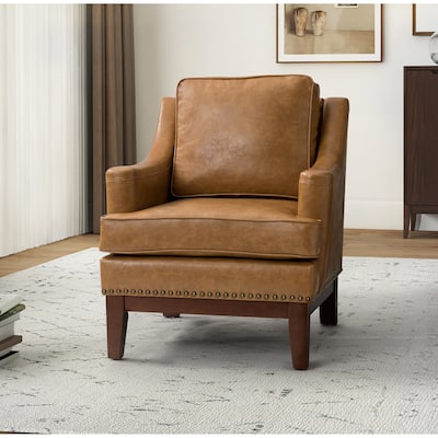 Etienne Comfy Living Room Armchair with Apron Design by HULALA HOME