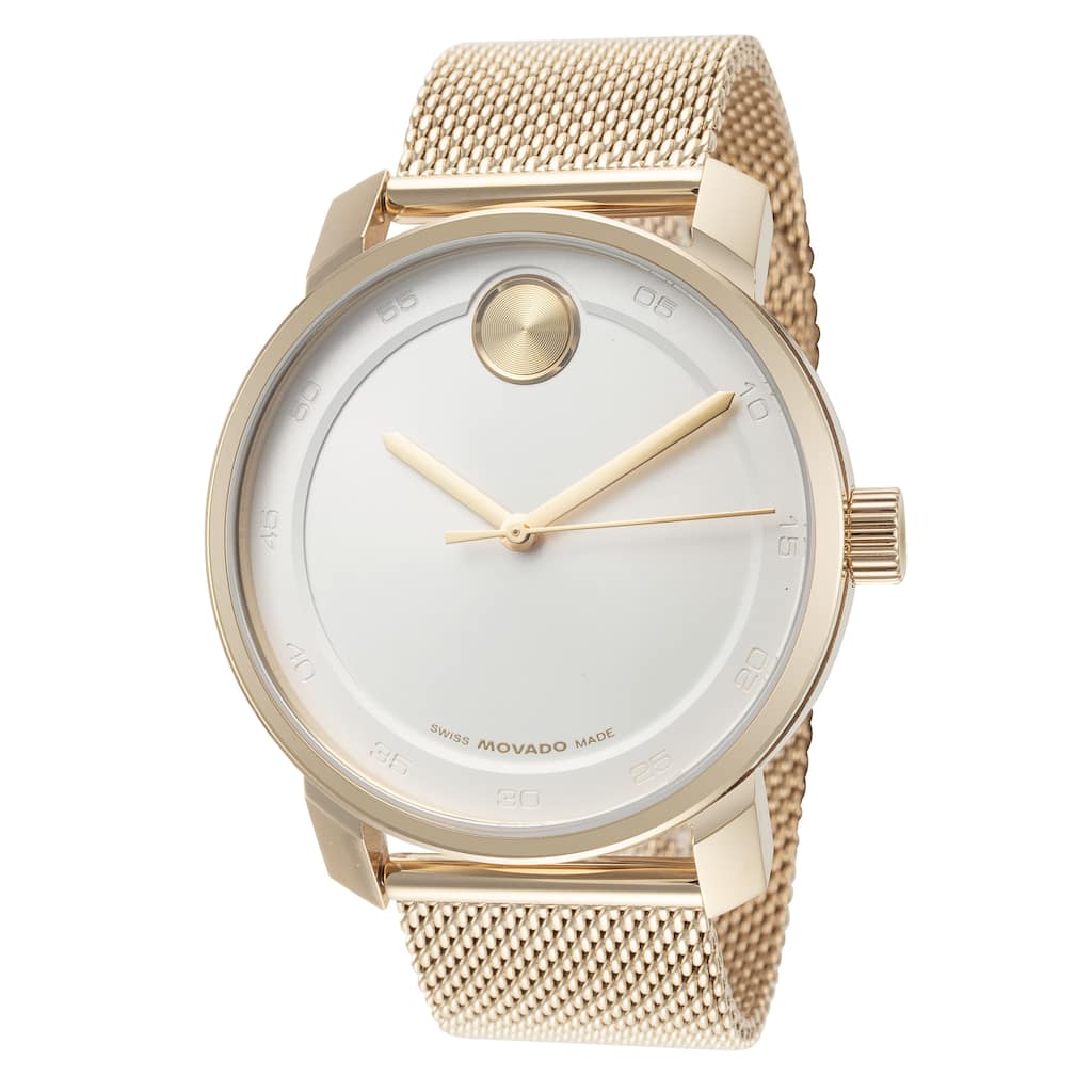 Movado Men's Bold 41mm Quartz Watch 3601077 - Gold - N/A