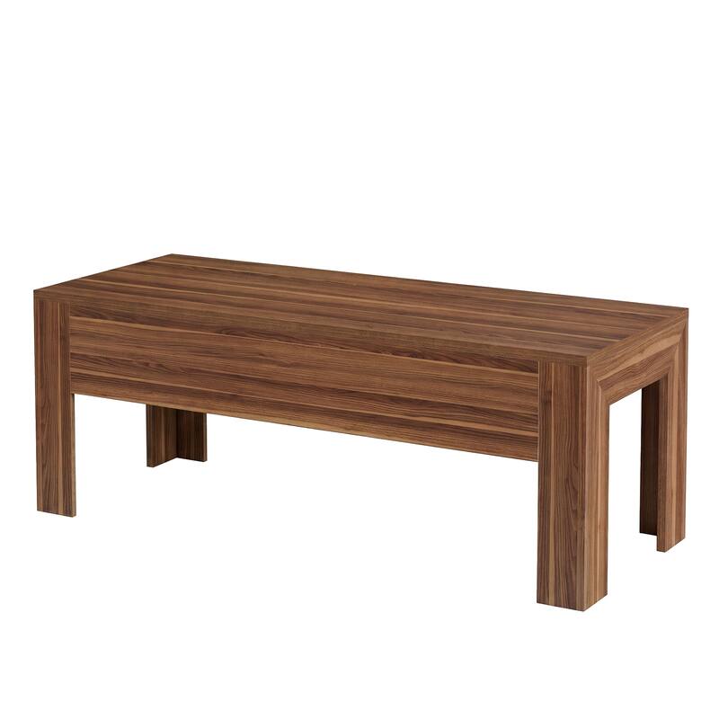 Modern Executive Desk with Large Tabletop, 63-Inch Office Desk, Computer Desk, Long Workstation for Home Office