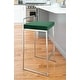 preview thumbnail 46 of 67, Silver Orchid Forrest Stainless Steel Stackable Counter Stool (Set of 2)