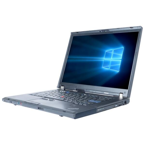 Refurbished Lenovo Thinkpad T500 15 4 Laptop Intel Core 2 Duo P8400 2 26g 4g Ddr3 160g Dvd Win 10 Pro 64 1 Year Warranty Overstock 12436124
