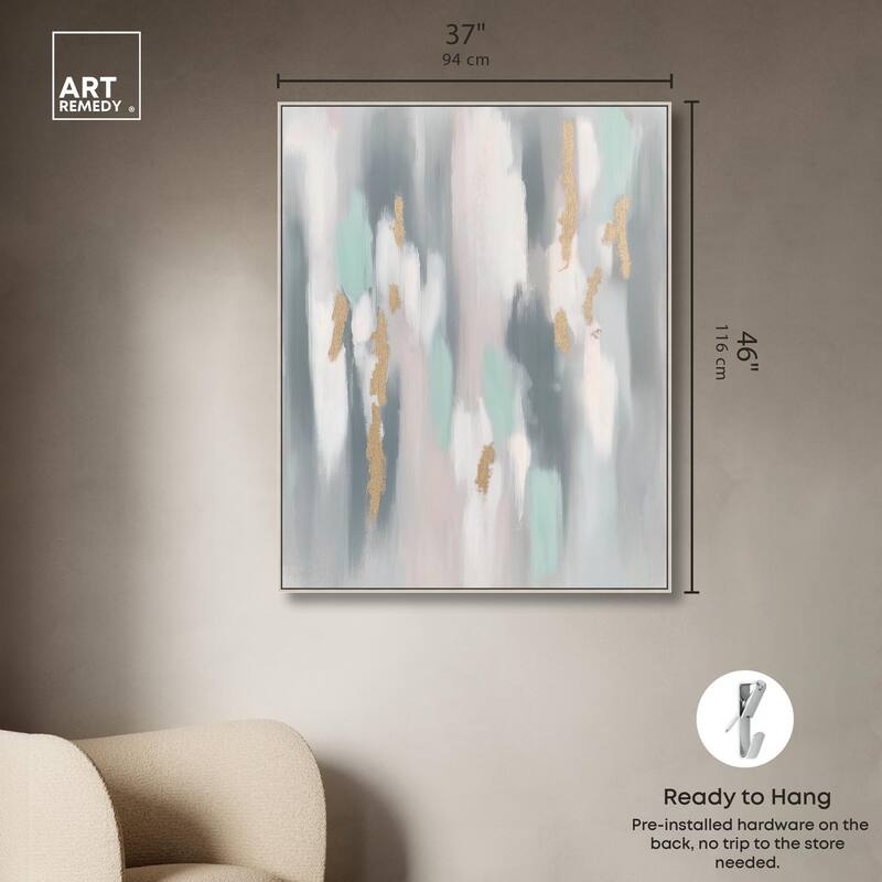 Luminous Veins Canvas by Art Remedy