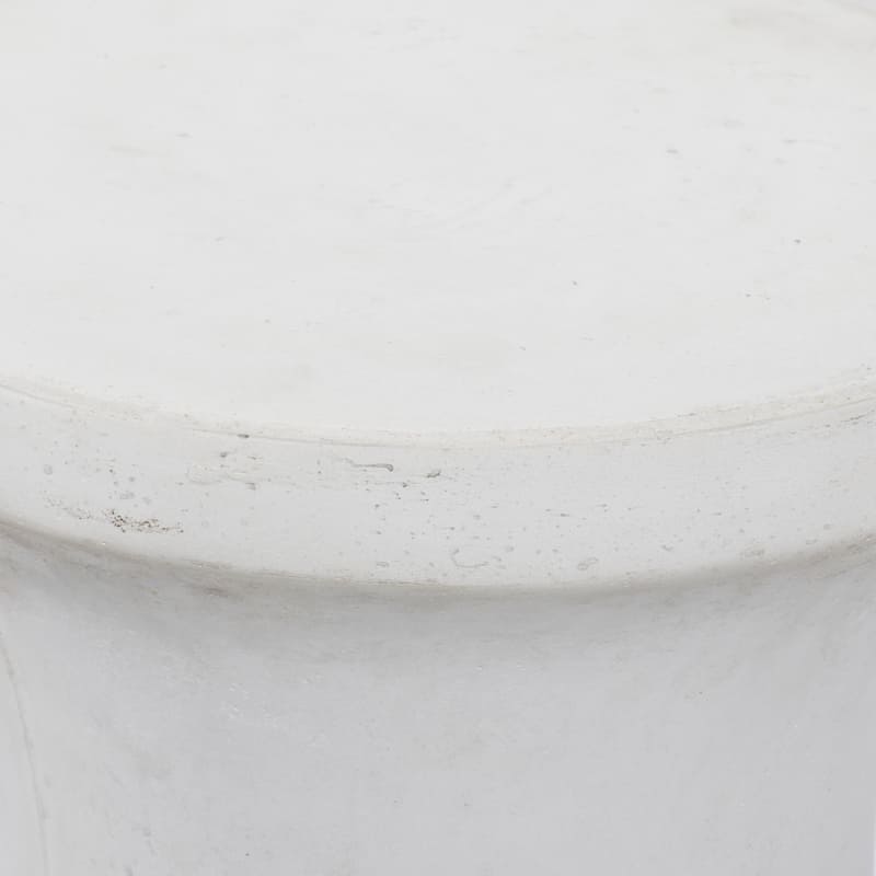 Contemporary Fiberclay Stool - 14 x 14 x 16