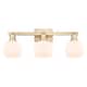 Option Champagne Bronze / Matte White