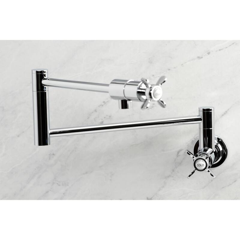 Kingston Brass Essex Wall Mounted Pot Filler Faucet