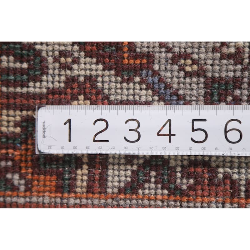 Heriz Serapi Oriental Rug Handmade Geometric Wool Carpet - 2'0"x 3'0"