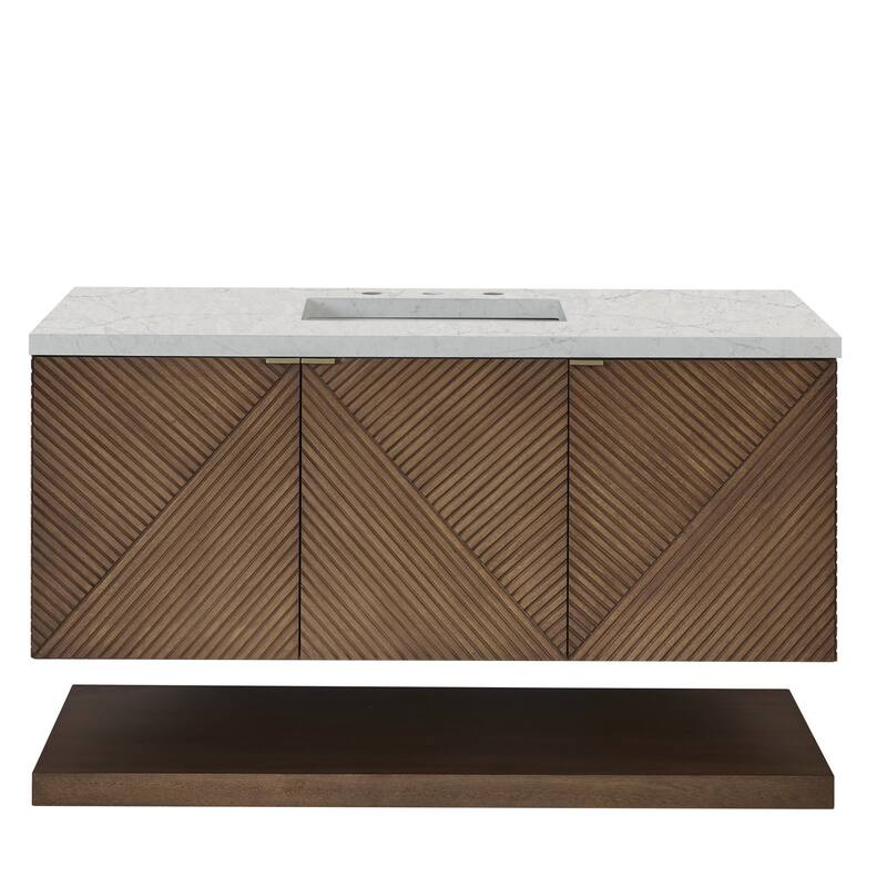 James Martin Vanities D200-V48-3EJP Marcello 48" Free Standing Vanity - Chestnut - Wood Finish
