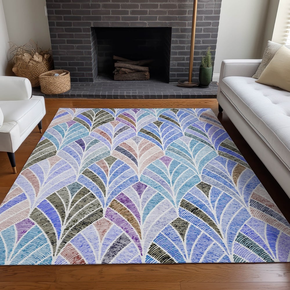 Premium Washable Super Soft Chic Mosaic Mayfield Rug