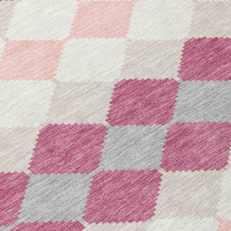 HomeRoots Geometric Transitional Rectangle Outdoor Rug
