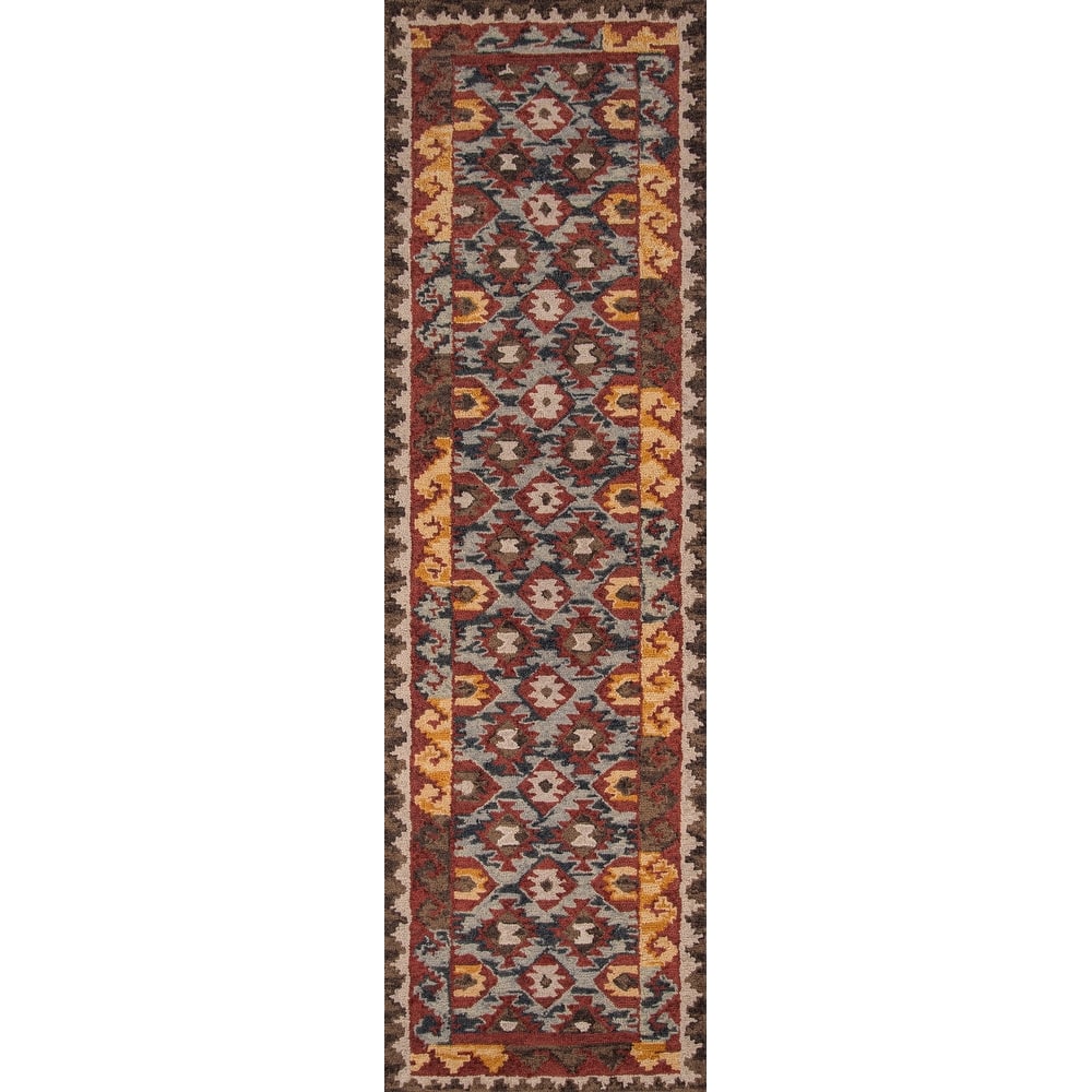 Momeni Tangier Hand Tufted Wool Geometric Area Rug
