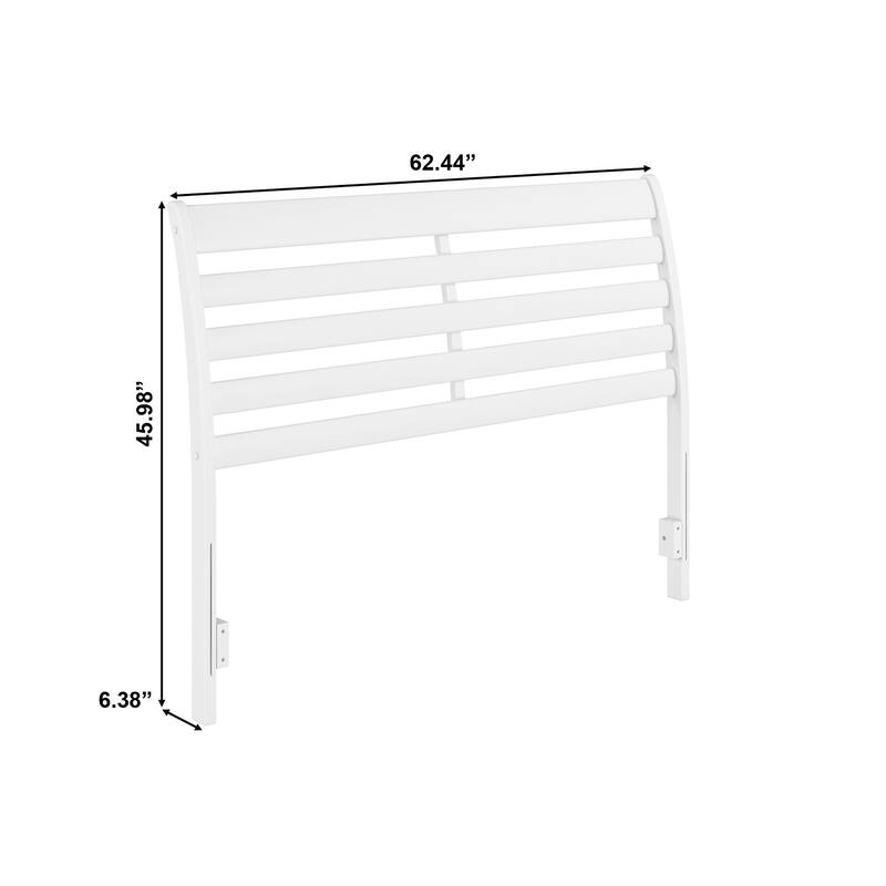 Savannah Solid Wood Headboard with Attachable Charger
