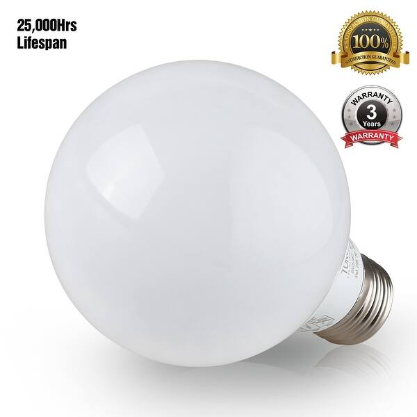 Shop 5w G25 Led Bulb 5000k Daylight 12pack Overstock 22741557