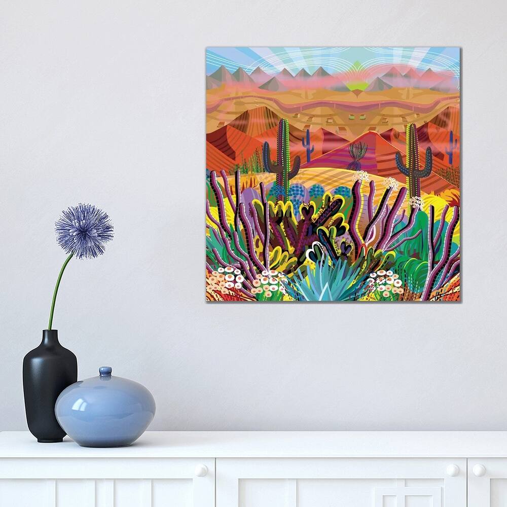 iCanvas "Reaching The Mountain Top" by Charles Harker Canvas Print