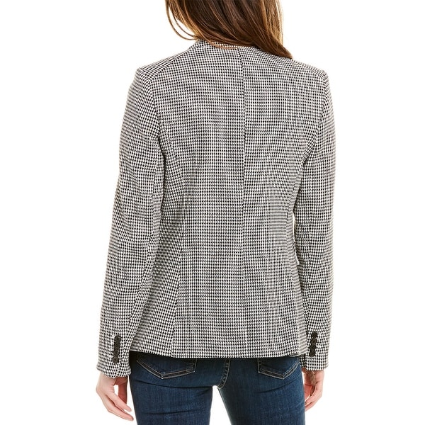 veronica beard houndstooth blazer