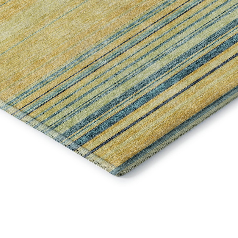 Premium Washable Super Soft Modern Stripes Mayfield Rug