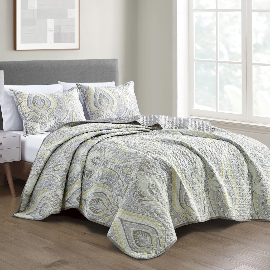 DEIANIRA 3 Piece Bedspread set