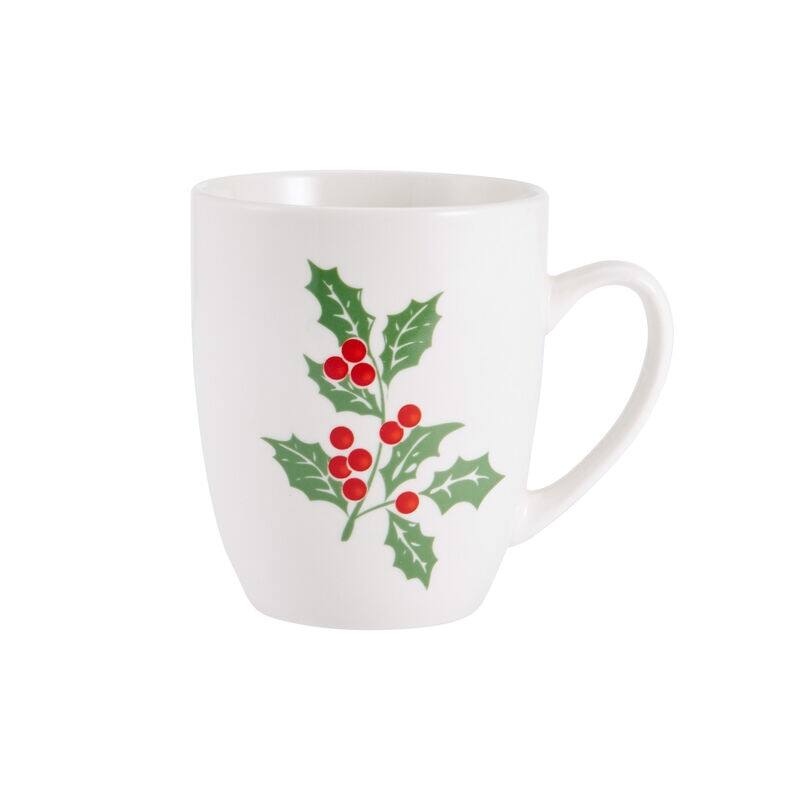 Studio Nova Holiday Cheer 16 Piece Dinnerware Set, Service for 4, Multicolor