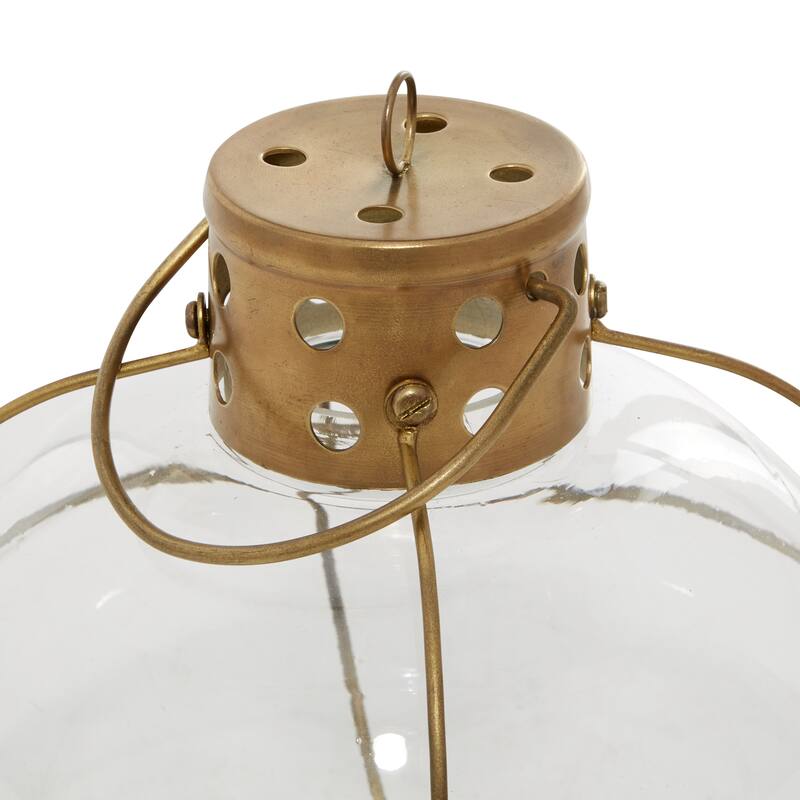 Multi Iron Rustic Lantern (Set of 3) - 7 x 7 x 8