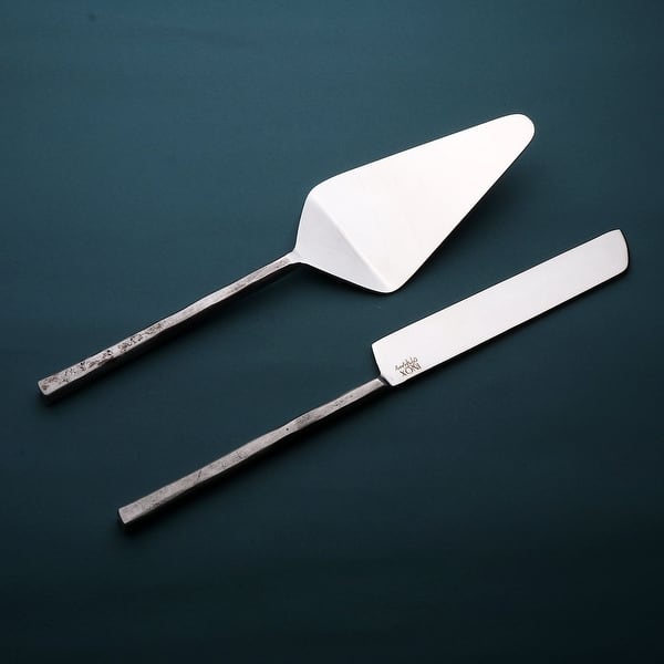 INOX Cake Serving 2 Pc. Set