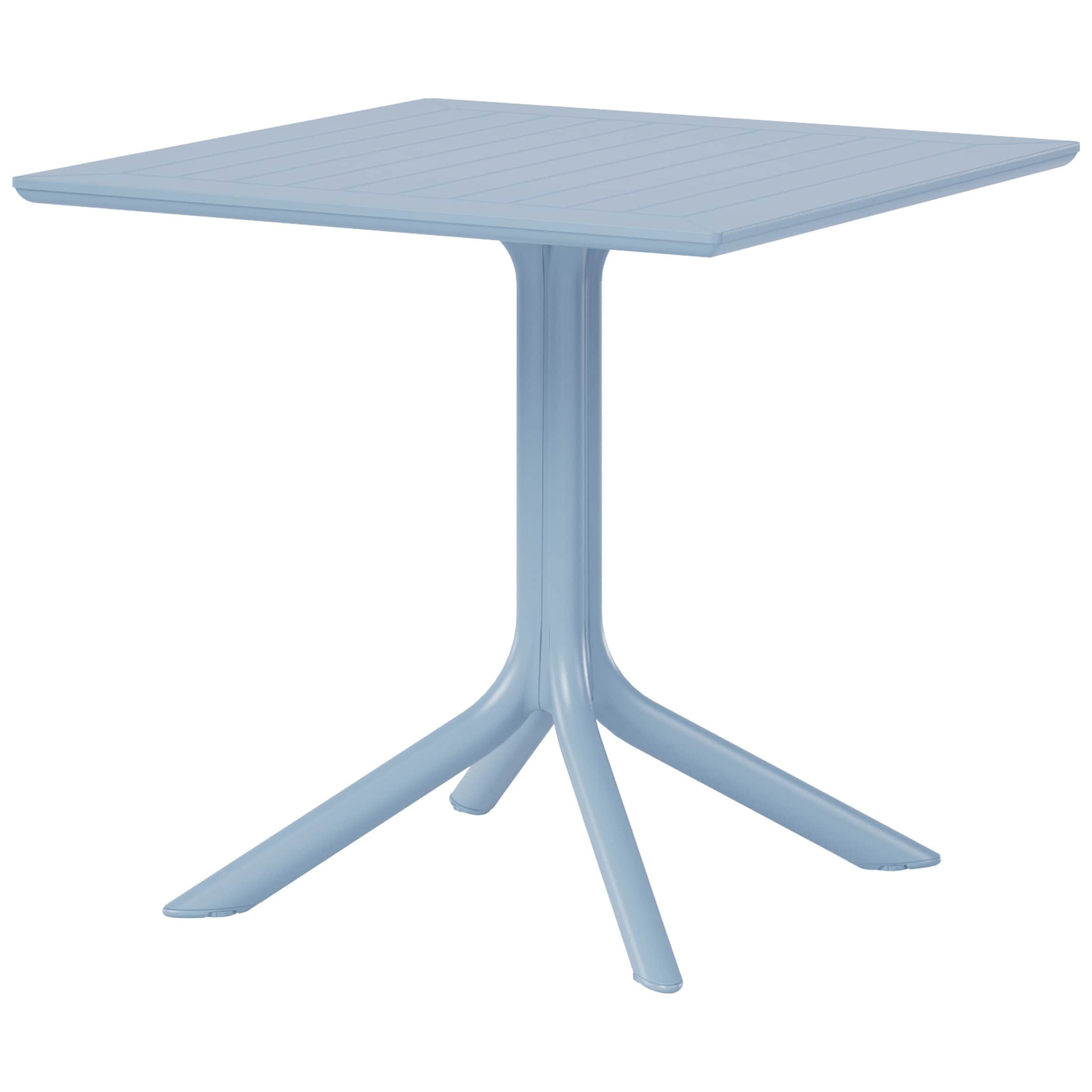 Frond and Form 31.5 Inch Outdoor Square Dining Table