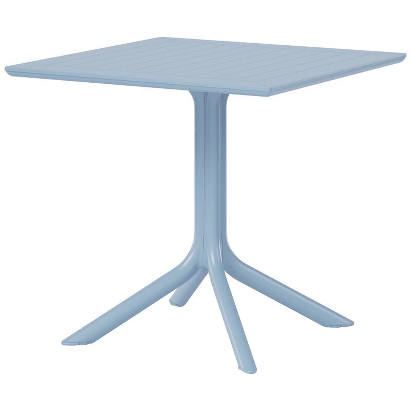 Frond and Form 31.5 Inch Outdoor Square Dining Table