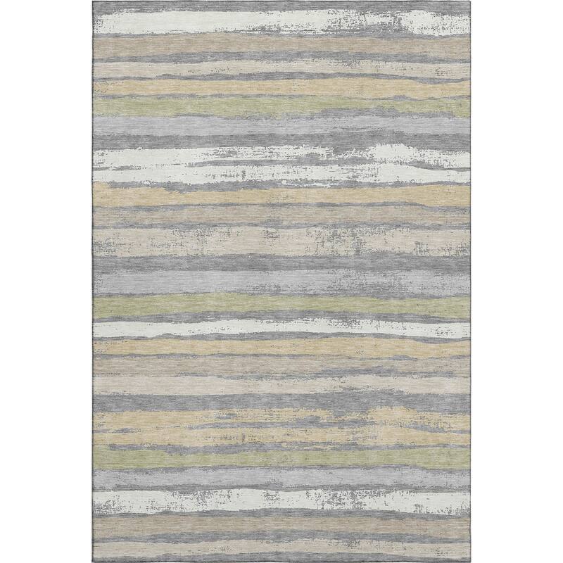 Premium Washable Super Soft Stripe Mayfield Rug