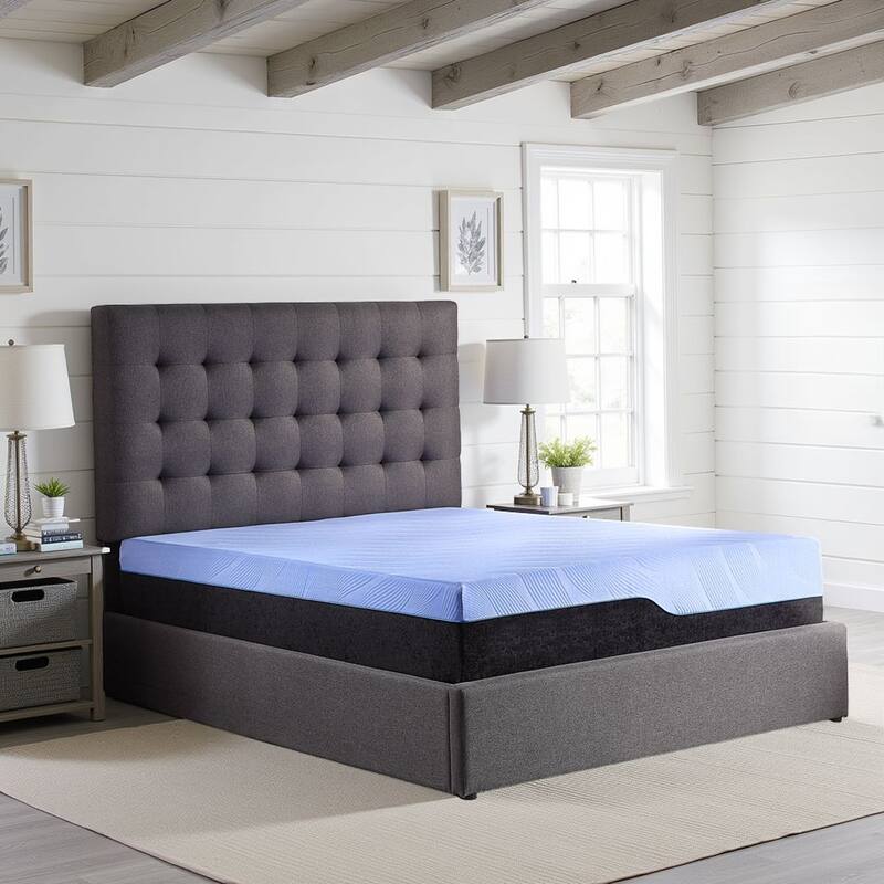 Bridgevine Home 13 inch Radiance Hybrid Cooling Copper GelCare Memory Foam and Coil Adult Mattress