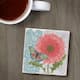 Absorbent Stone Beverage Coasters - Set of 4 - Gerber Daisy - Multi-150 ...