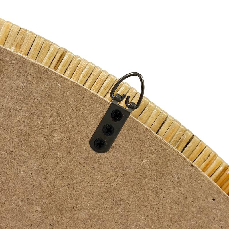 INK IVY Nova Natural Rattan Wall Mirror