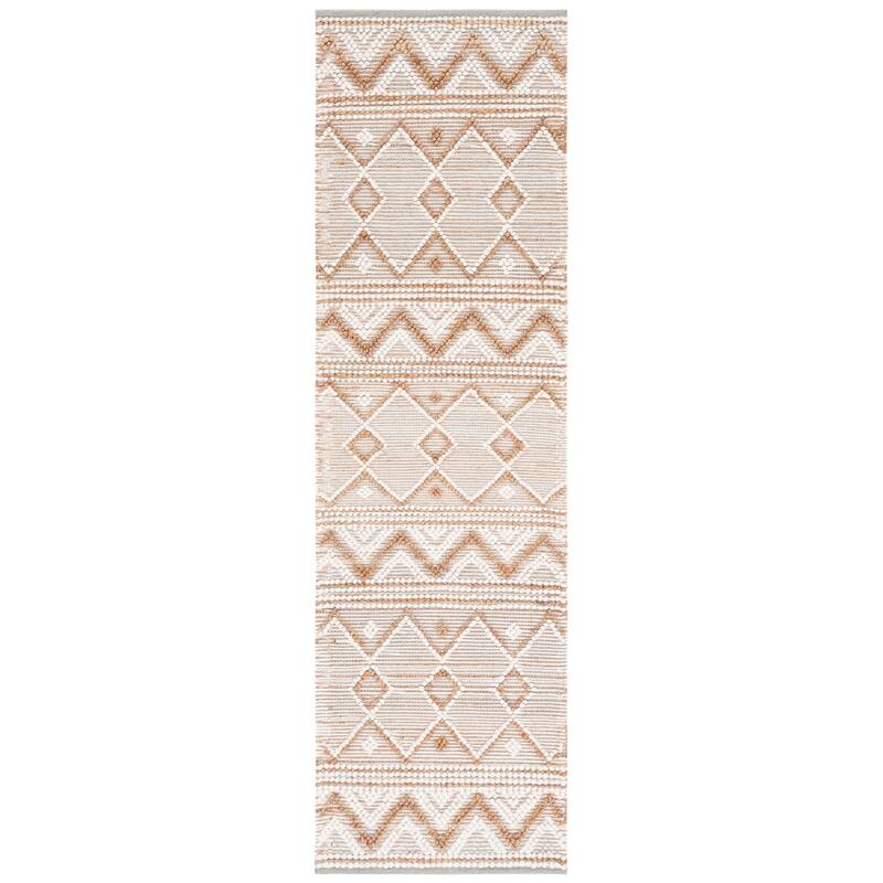 SAFAVIEH Handmade Chelsea Solar Garden Leopard French Country Wool Rug