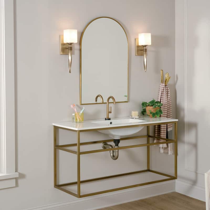 Kichler Lighting Marette 1-Light Champagne Bronze Wall Sconce