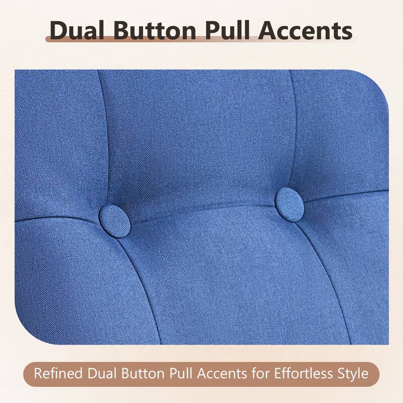 TWrap Brown Wicker Patio Swivel Glider Chairs with 5-Inch Thick Cushions (4-Pack)