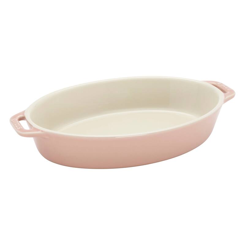 Staub Ceramic 4-pc Baking Pans Set, Casserole Dish with Lid, Brownie Pan, Pastel