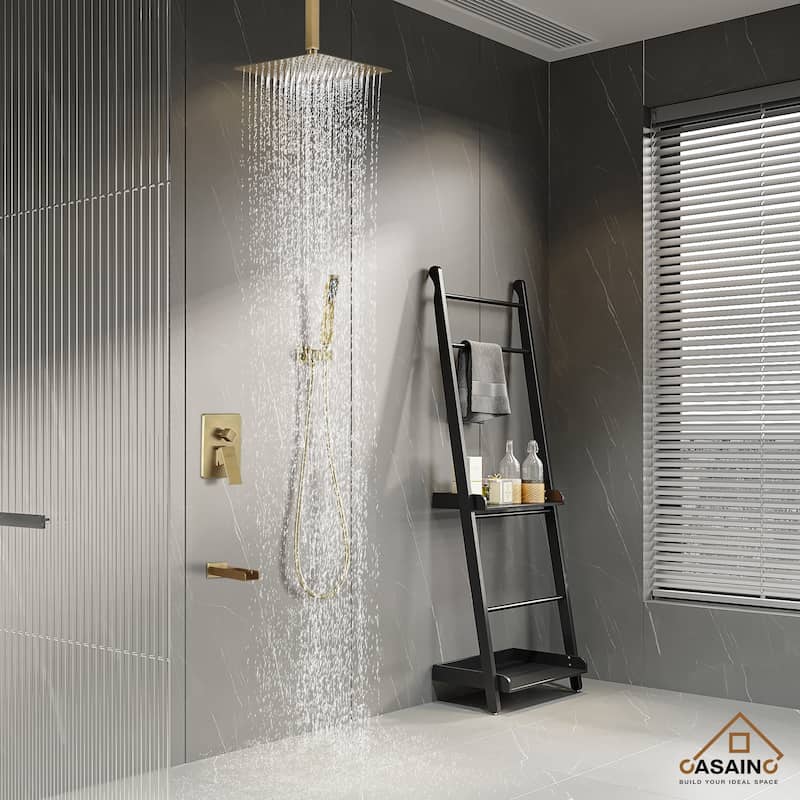 3-Function 12-In Wall Mounted Shower System