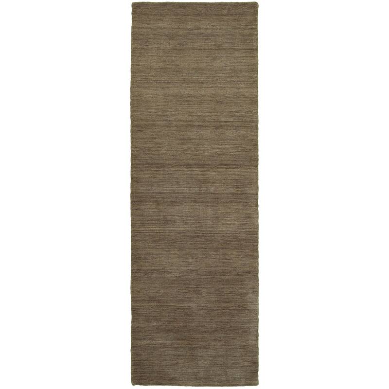 HomeRoots Solid Color Modern Rectangle Area Rug