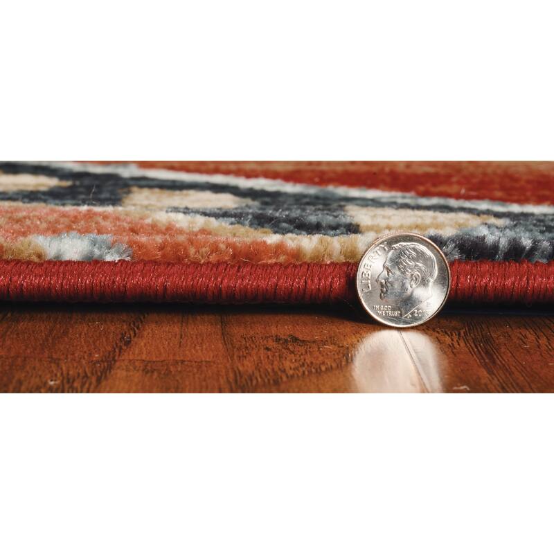 Porch & Den Cornelian Cornelian Red Artisan Rug