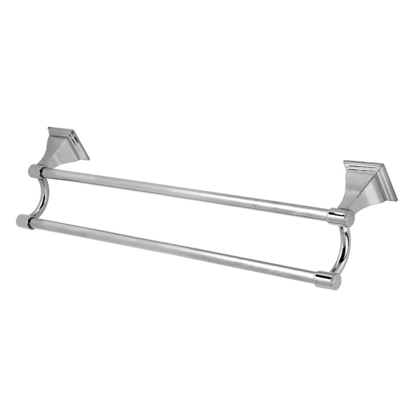 Kingston Brass Monarch 18-Inch Dual Towel Bar - Polished Chrome