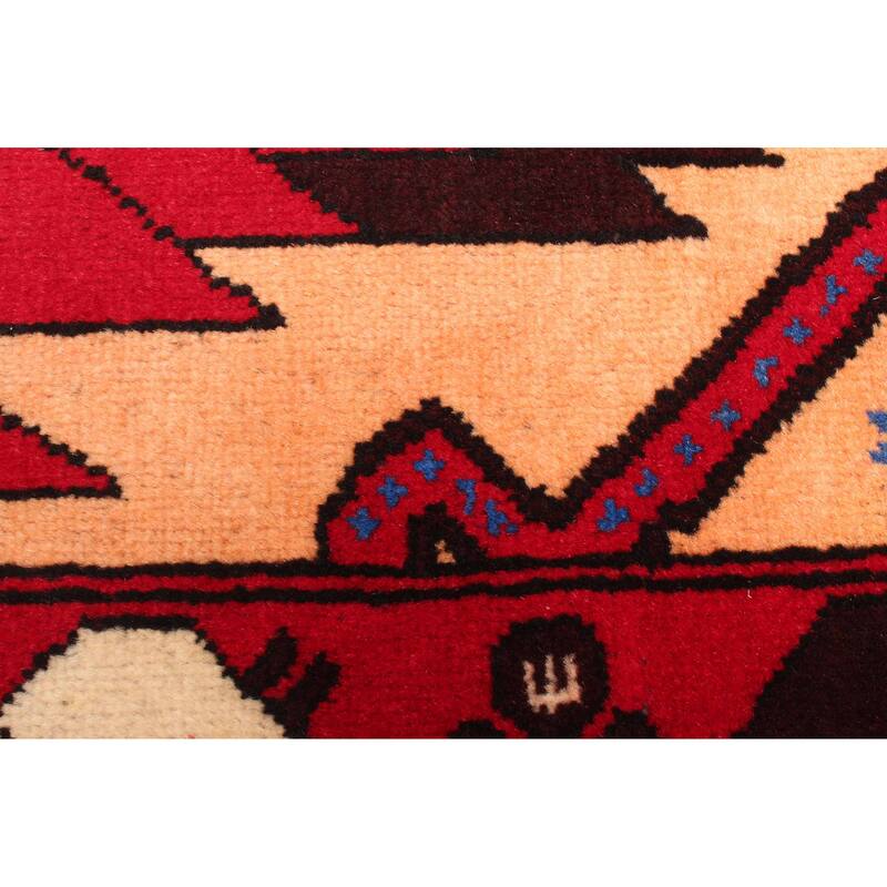 ECARPETGALLERY Hand-knotted Teimani Light Orange Wool Rug - 2'9 x 4'8