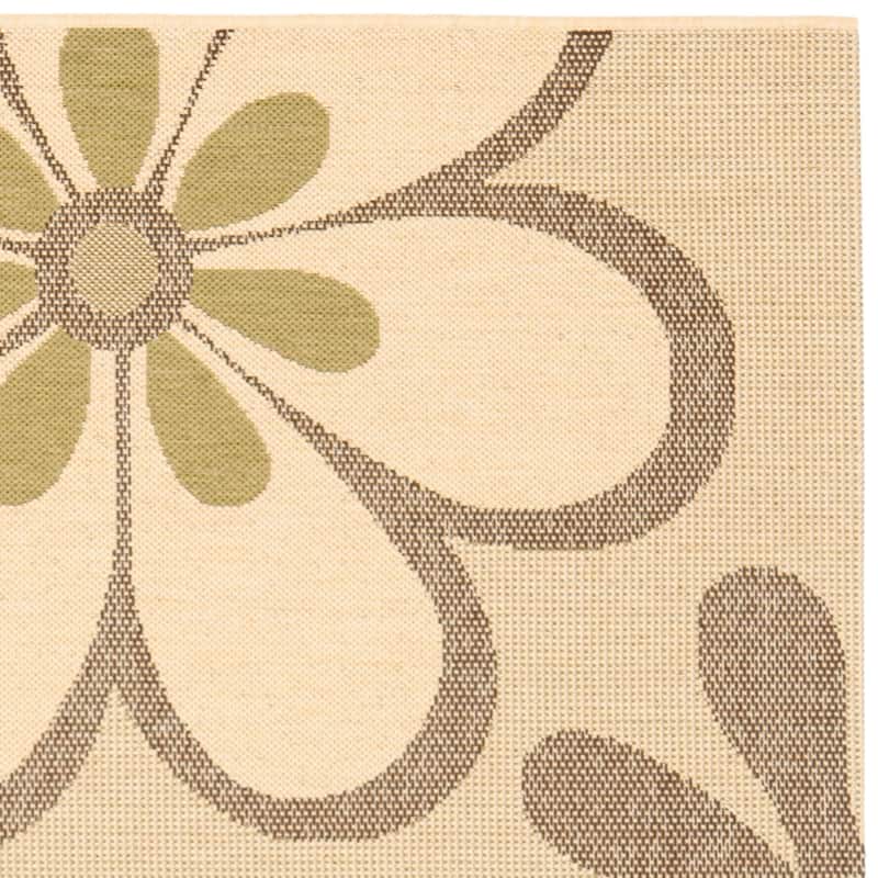 SAFAVIEH Courtyard Doloris Indoor/ Outdoor Waterproof Patio Backyard Rug