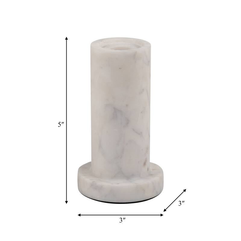 Sagebrook Home Taper Candle Holder With Flat Base