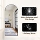 preview thumbnail 4 of 30, Metal Arch Full Length Mirror Floor Mirror Wall-Mounted