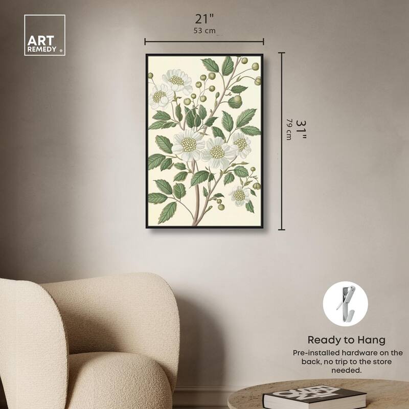 White Cherokee IV Canvas by Art Remedy