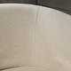 preview thumbnail 10 of 28, Cecilia Natural Fabric Swivel Chair with Loose Cover by Christopher Knight Home - 28.75" L x 28.00" W x 28.00" H