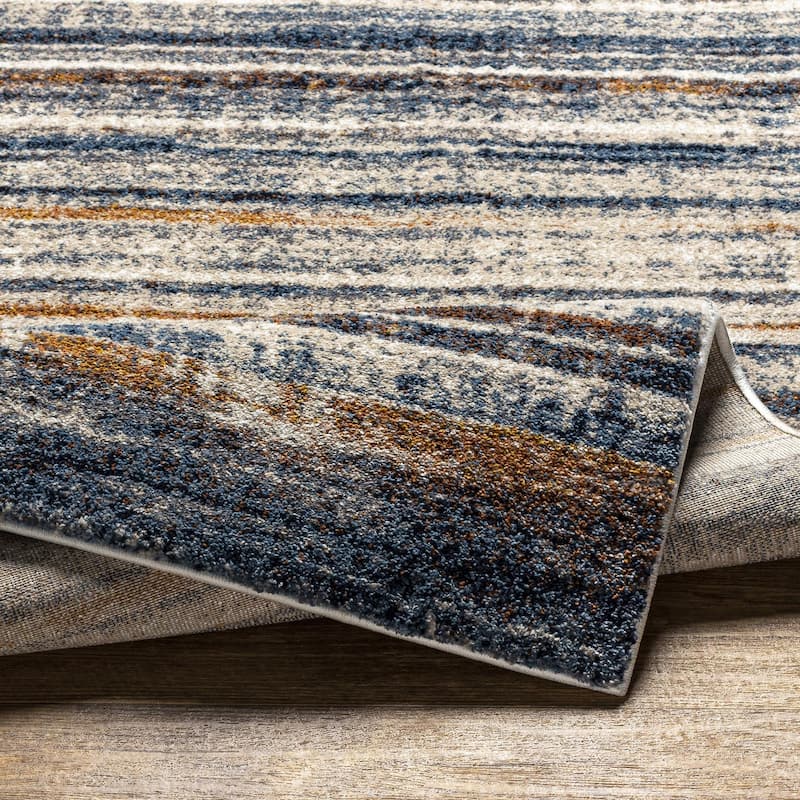 Livabliss Transitional Tuscany Stripe Area Rug