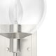 preview thumbnail 11 of 10, Hunter Xidane 1 Light Wall Sconce - Entry, Hallway, Bedroom, Bathroom - Contemporary, Mid-Century Modern, Glam - Damp Rated!