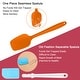 preview thumbnail 4 of 5, 4 Pcs Silicone Heat Resistant Non-scratch Turners Non Sticky Spatula
