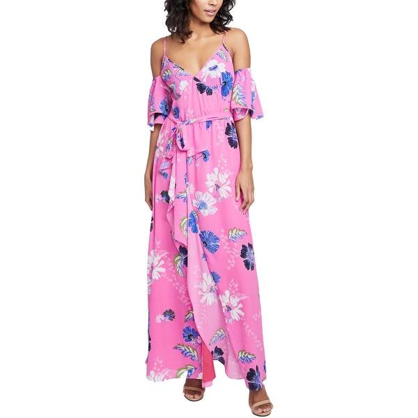 Shop Rachel Rachel Roy Womens Maxi Dress Casual Floral On Sale