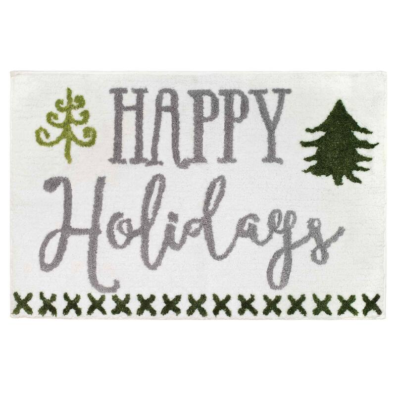Avanti Linens Christmas Trees Rug